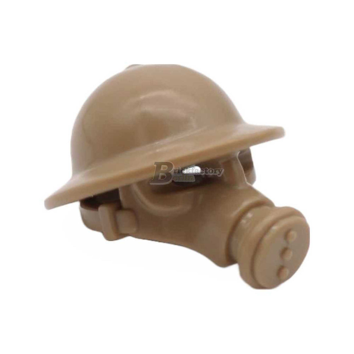 BF 0506 WWII Helmet Gas Mask Brodie England Brickfactory